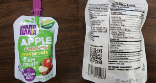 The FDA Warns Parents Not to Purchase WanaBana Apple Cinnamon Fruit Puree Pouches Due to 'Elevated Levels of Lead'